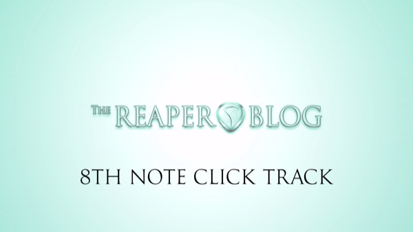 Quick Tip – 8th Note Click Track