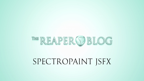 Spectropaint Synthesis and Filter JSFX – get presets here