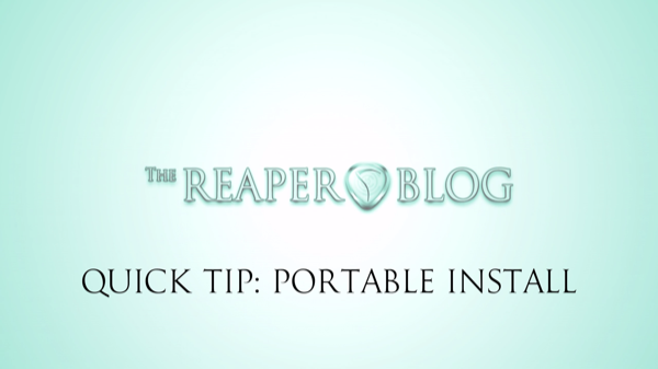 Quick Tip: Portable Install