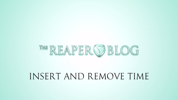 Quick Tip: Inserting and Removing Time