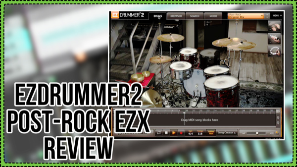 Review: Post-Rock EZX Expansion for Toontrack EZDrummer 2