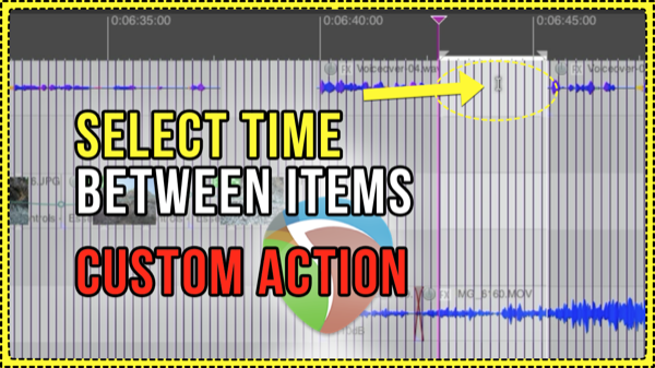 Select Time Between Items Custom Action
