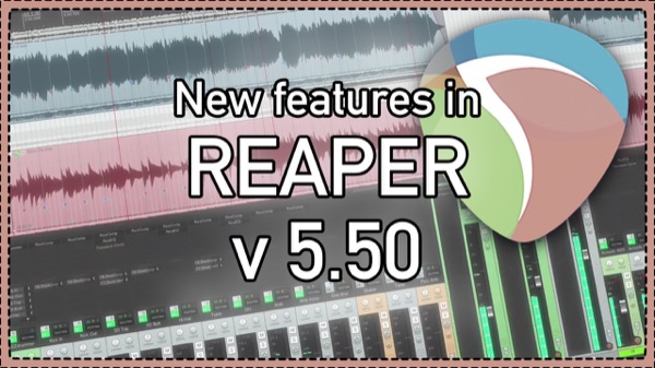 New features in REAPER 5.50 – Automation Items; Non-destructive Spectral Editing