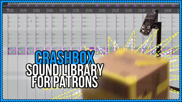Crashbox Sound Library for REAPER BLOG Patrons