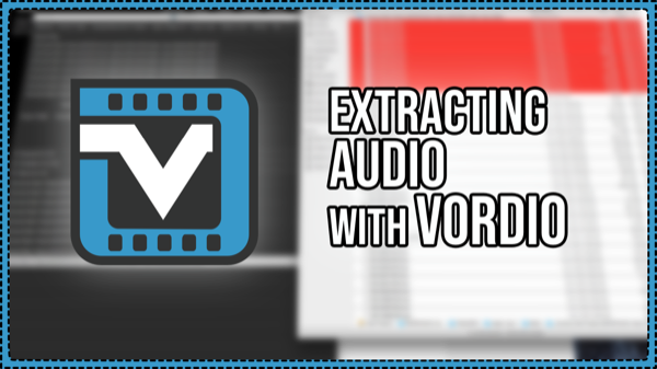 Batch Extracting Audio from Videos with Vordio