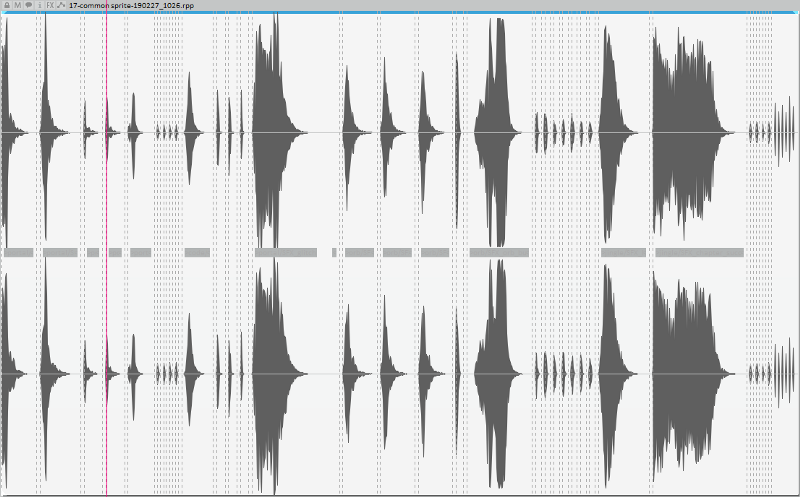 Exporting audio sprites for PixiJS with REAPER