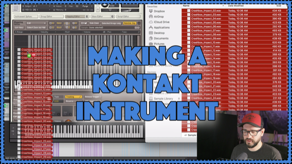 Mapping Samples with KONTAKT (impacts)