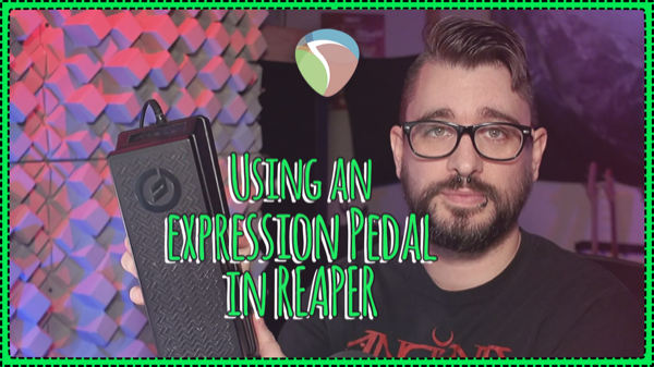 Using a MIDI expression pedal with REAPER