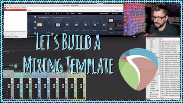 Building a Mix Template in REAPER