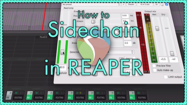 How To Sidechain In REAPER