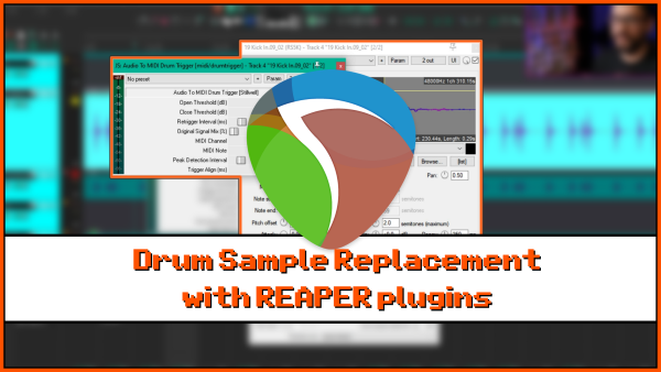 Drum Sample Replacement with REAPER plugins