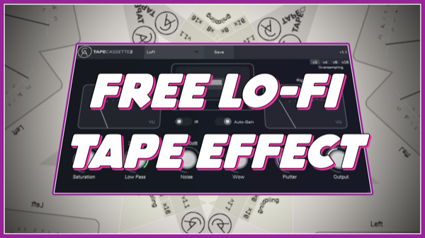 Free LoFi Tape Effect – Caelum Audio Tape Cassette 2