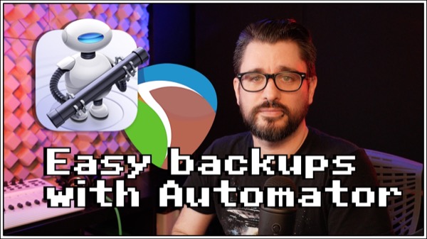 How to easily backup REAPER settings with Automator (for MacOS)