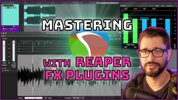 Mastering with REAPER stock fx plugins