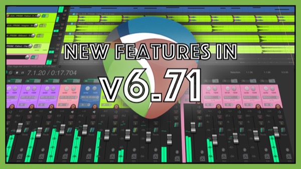 What’s new in REAPER v6.71 – CLAP plugin support and auto-bypass for FX