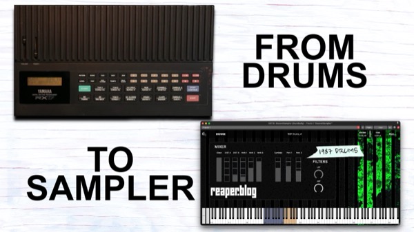 How I made my first Instrument in Decent Sampler – 1987 Drums (free download)