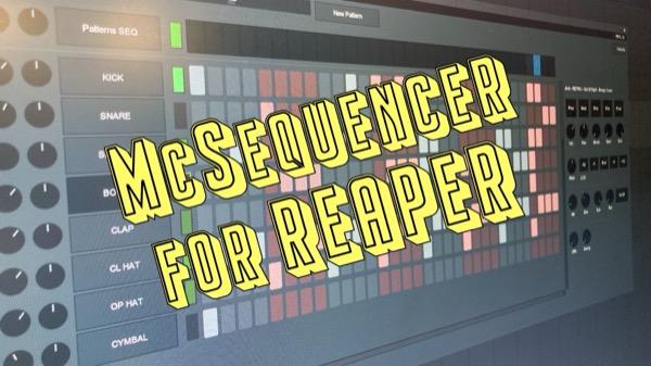 McSequencer Step Sequencer script for REAPER